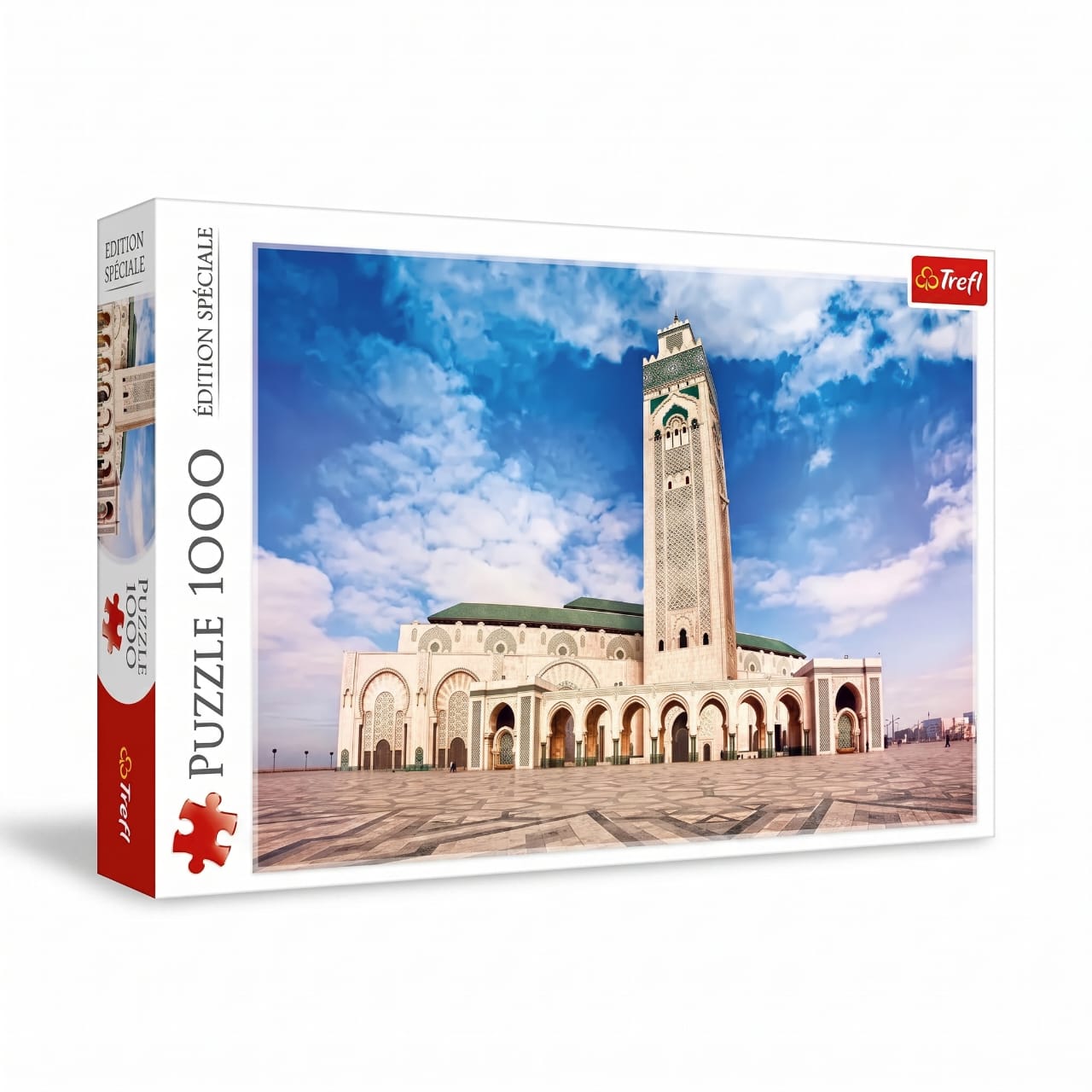 Puzzle 1000 Pièces Trefl - Mosquée Hassan II Casablanca | Édition Spéciale