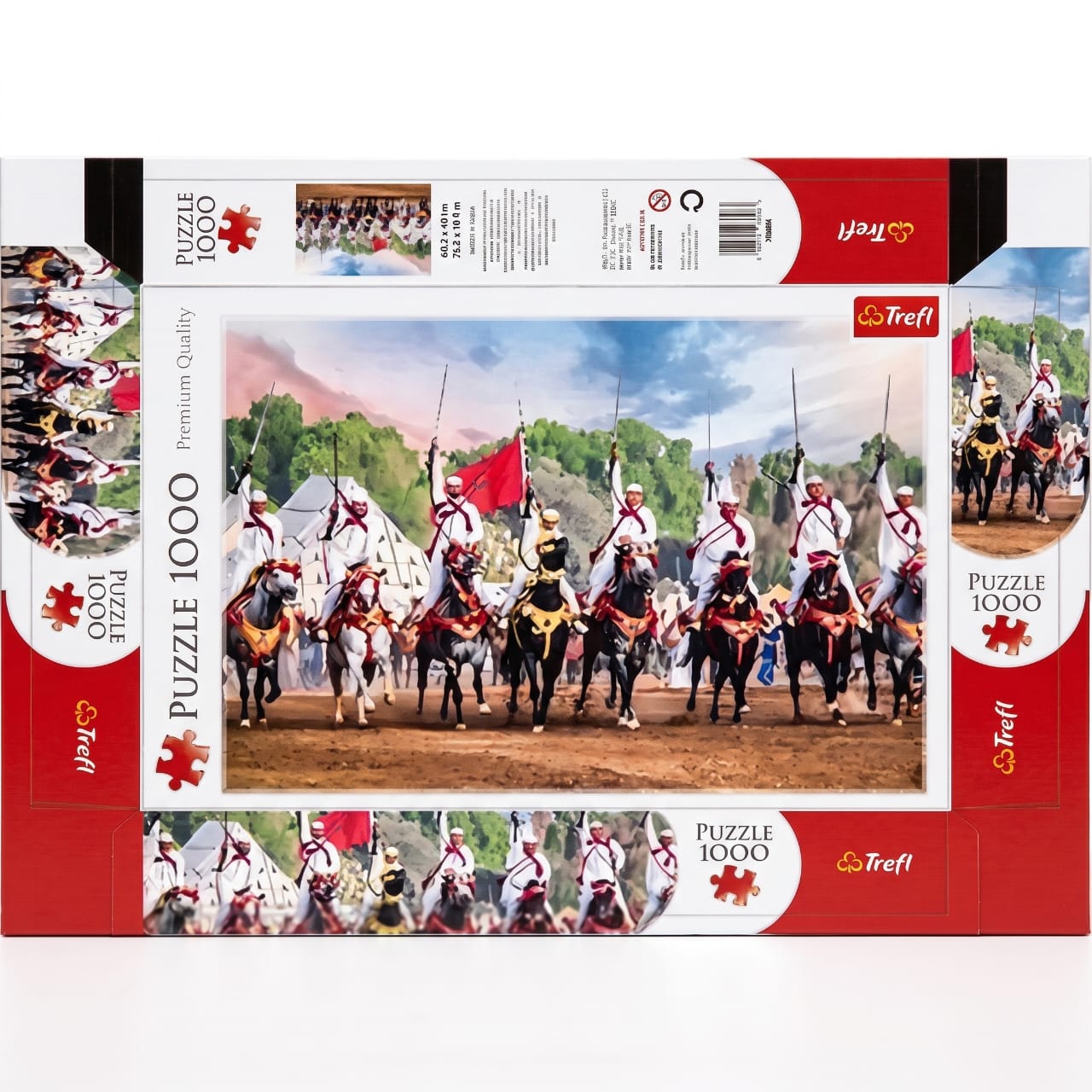 Puzzle 1000 Pièces Trefl - Fantasia Marocaine (Tbourida) | Qualité Premium