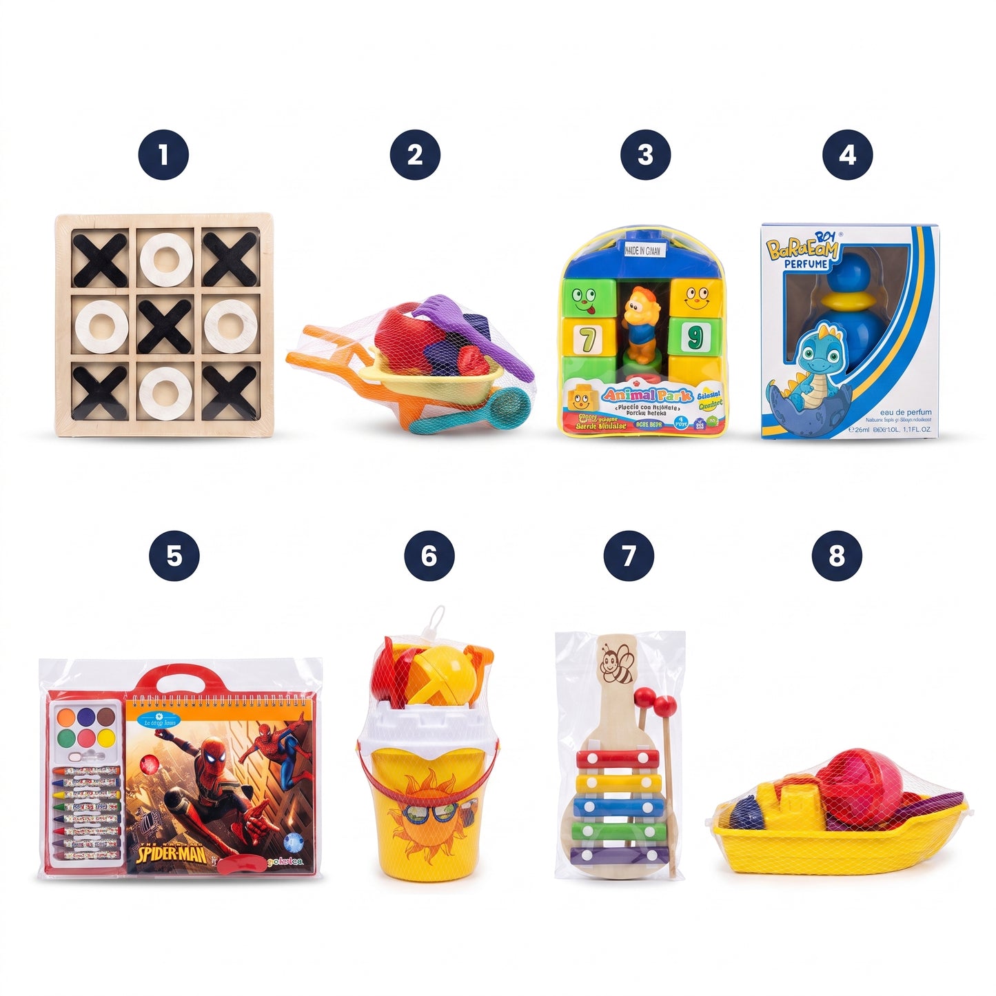 Mega Coffret Garçon Premium – 8 Jeux & Activités Éducatives