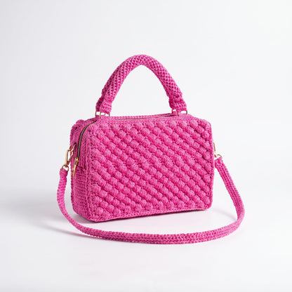 Sac à Main Texturé "Bubble Chic" – L'Élégance Artisanale
