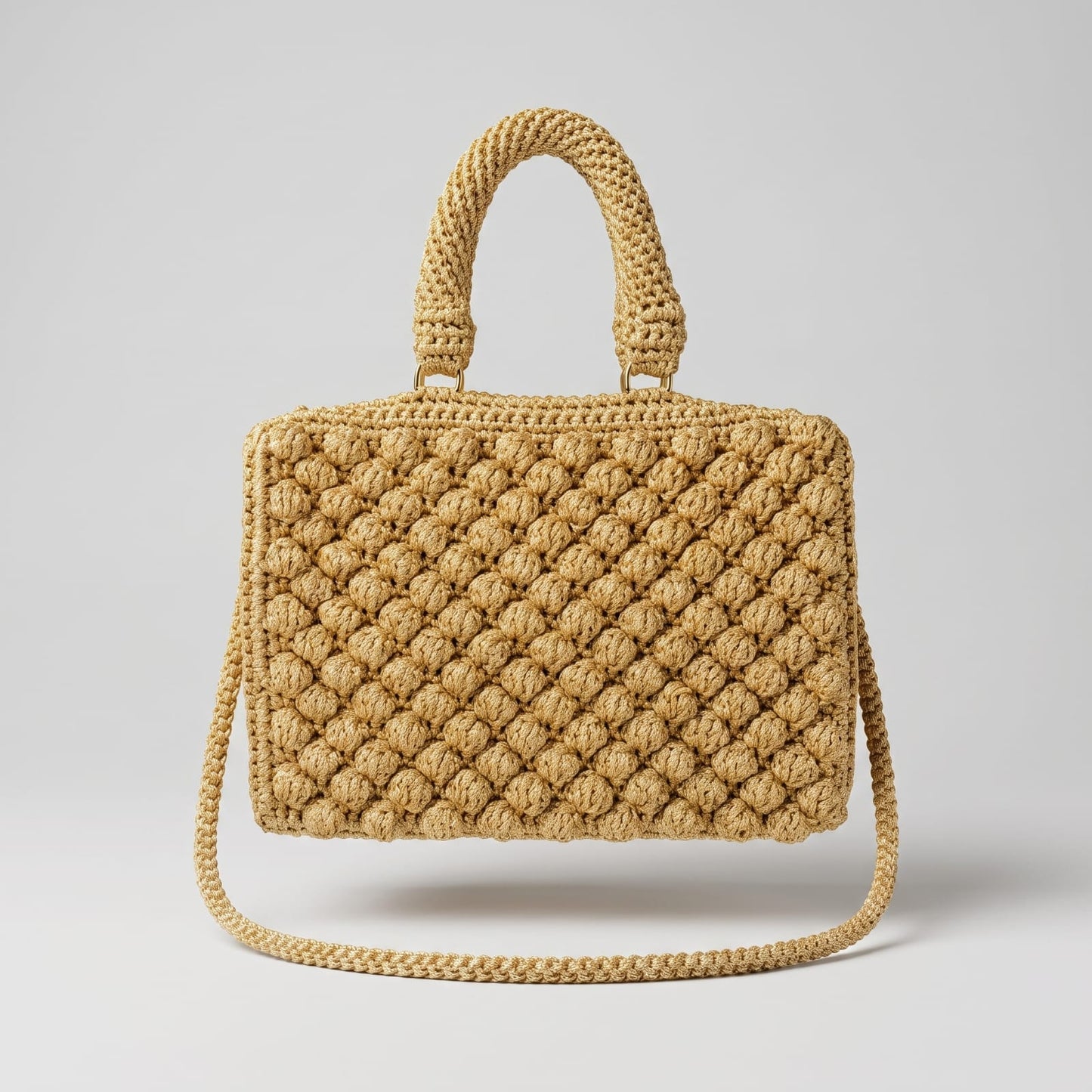 Sac à Main Texturé "Bubble Chic" – L'Élégance Artisanale