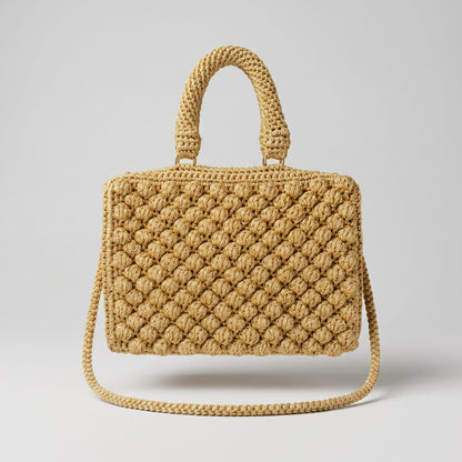 Sac à Main Texturé "Bubble Chic" – L'Élégance Artisanale