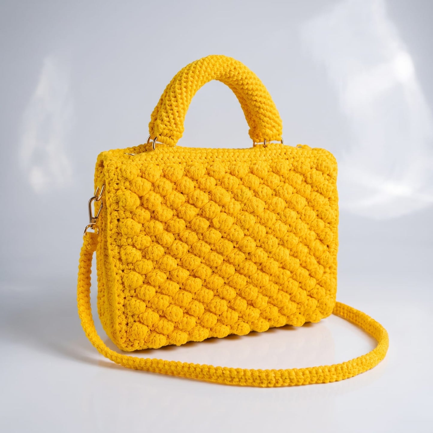 Sac à Main Texturé "Bubble Chic" – L'Élégance Artisanale