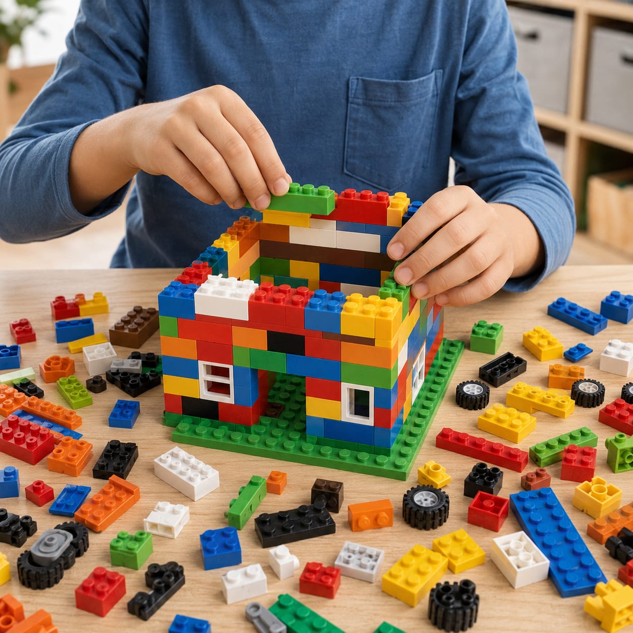 Coffret de Briques de Construction 1100 Pièces – Jeu Créatif dès 6 Ans