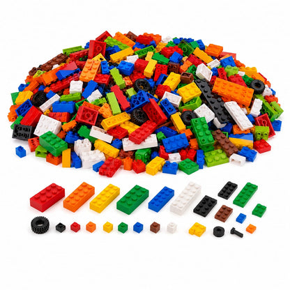 Coffret de Briques de Construction 1100 Pièces – Jeu Créatif dès 6 Ans
