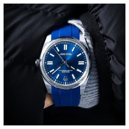 Montre Homme Analogique Élégante à Bracelet Souple – 4 Coloris