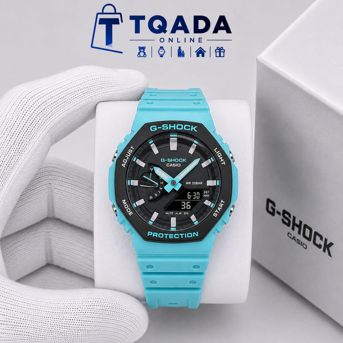 Casio G-SHOCK GA-2100 – Montre Analogique-Digitale Résistante Homme
