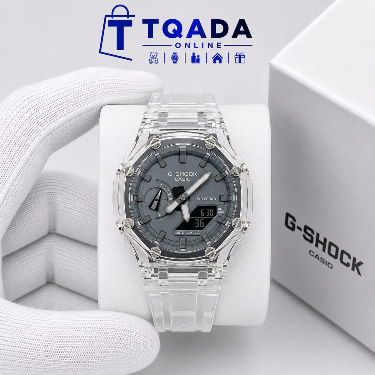 Casio G-SHOCK GA-2100 – Montre Analogique-Digitale Résistante Homme