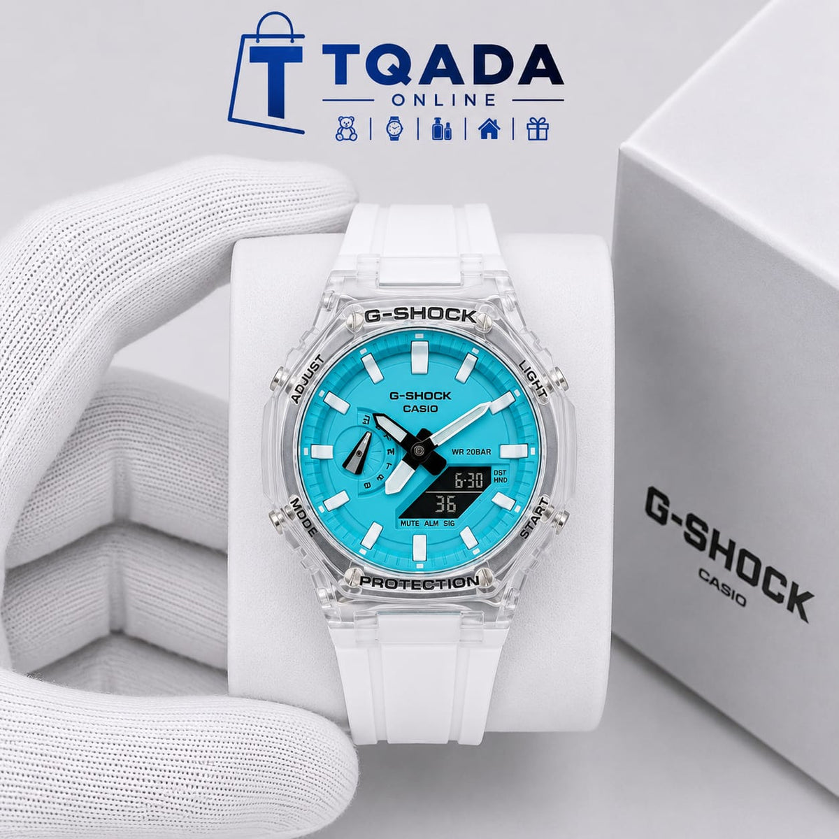 Casio G-SHOCK GA-2100 – Montre Analogique-Digitale Résistante Homme